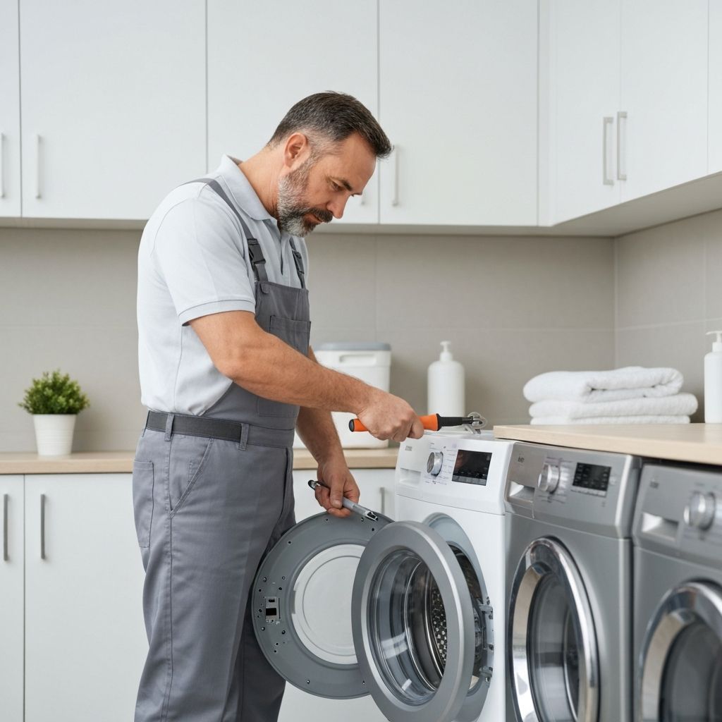 تصليح أعطال الغسالة